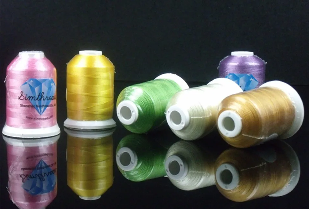 

high quality machine polyestery embroidery Thread
