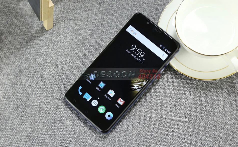 Blackview P2 Смартфон 5.5 дюйма FHD 6000 МАч MTK6750T Octa Ядро 4 Г RAM+ 64 Г ROM Отпечатков Пальцев ID 8MP+ 13MP 4 Г Мобильный Телефон