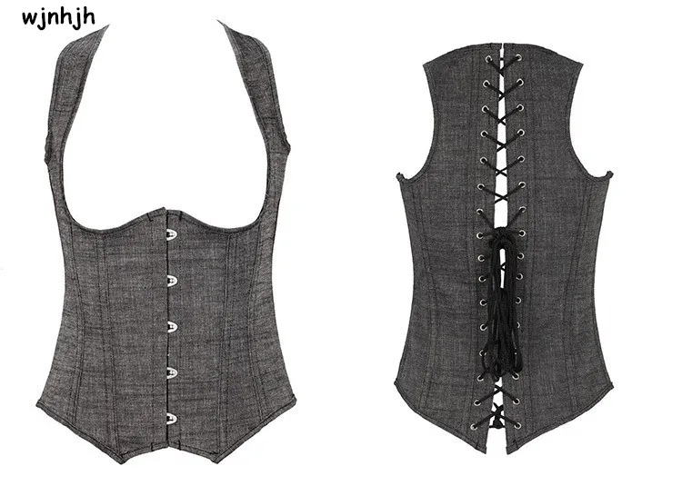 Кружевной корсет с Сатиновыми костями тонкий жилет нижним бюстом корсетом в
