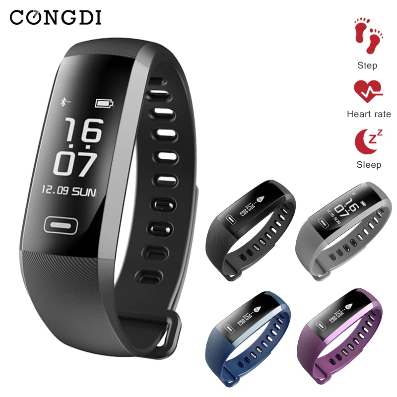 Смарт браслет CONGDI R5PRO пульсометр/кровяное давление/кислородный трекер IP67
