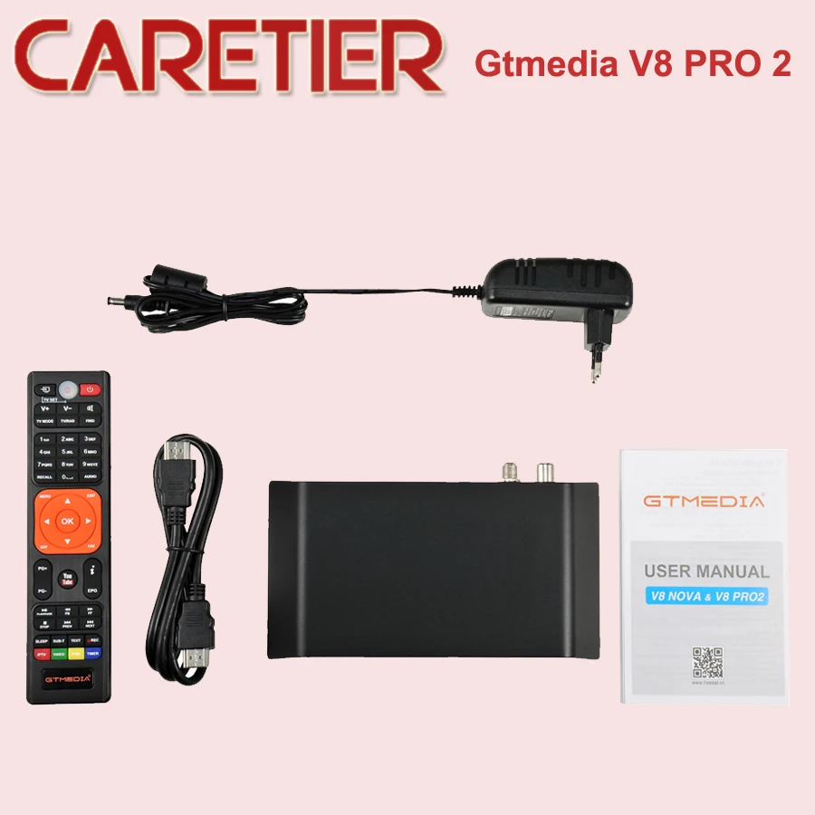 Сейчас Gtmedia V8 Pro2 DVB-S/S2/S2X, DVB+ T/T2/Cable(J83.A/B/C)/ISDBT bulit in wifi Поддержка Full PowerVu, DRE& Biss key