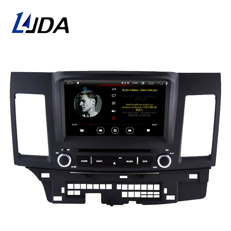 DSP Carplay Android 10 автомобильный DVD плеер для Mitsubishi LANCER 2007 2016 Wifi GPS Navi 2 Din автомобильное