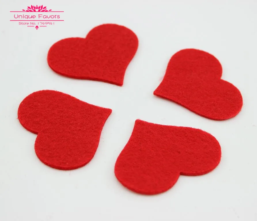 50 шт. патчи в виде сердца 6 х5 см | Дом и сад