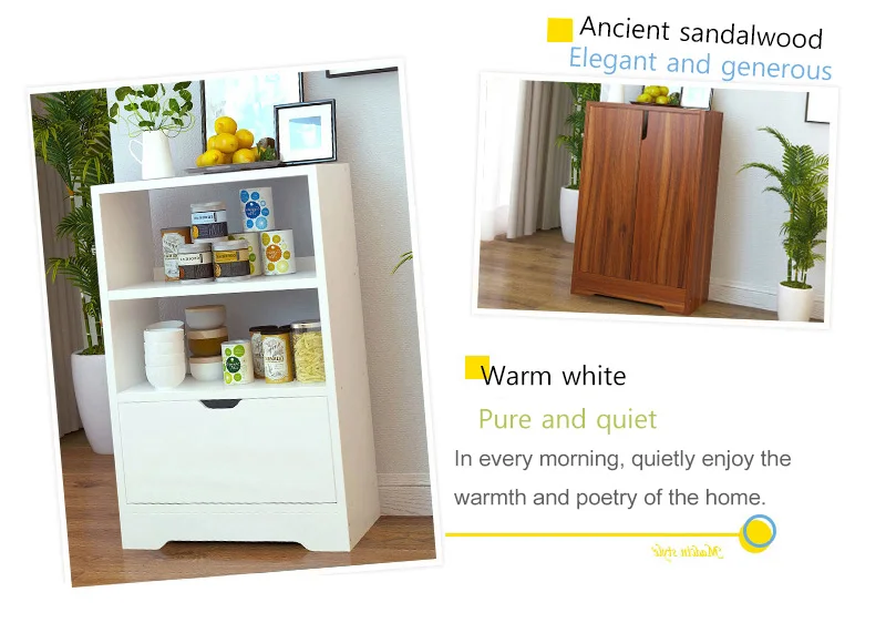 Sideboards Wooden Dining room cabinet Kitchenware organizer Storage Cabinets fashion kitchen Shelf home Furniture