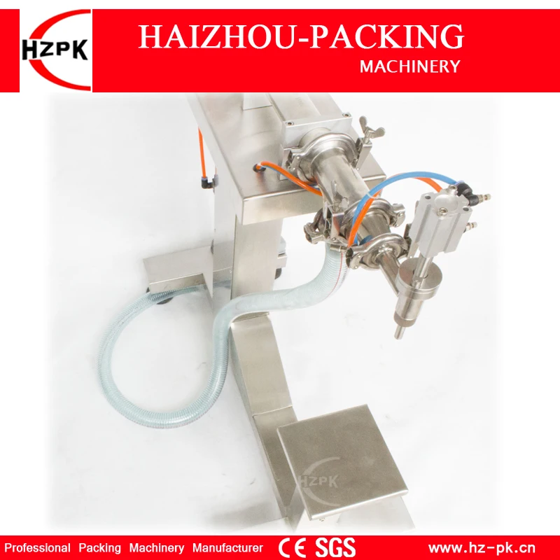 HZPK Floor Type Single Head Water Filling Machine Vertical Steel Bottle Small Packer 50-500ml G1LYD500 | Бытовая техника