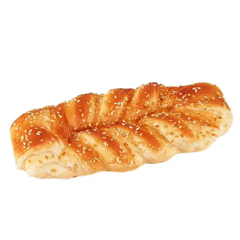 Защита окружающей среды муляж пищевых продуктов PU имитационный хлеб модель торта кунжут фундук хлеб фотография Подставки для домашнего декора - Цвет: 1pc