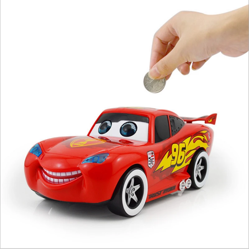 Автоматизированный мультфильм милый красный автомобиль игрушка фильм