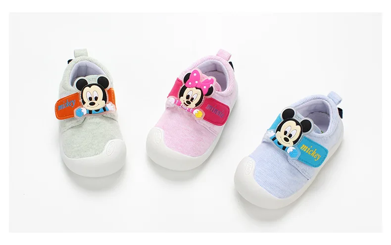 Новинка осени disney детская повседневная обувь От 1 до 3 лет для маленьких мальчиков и девочек младенческой противоскольжения обувь малыша