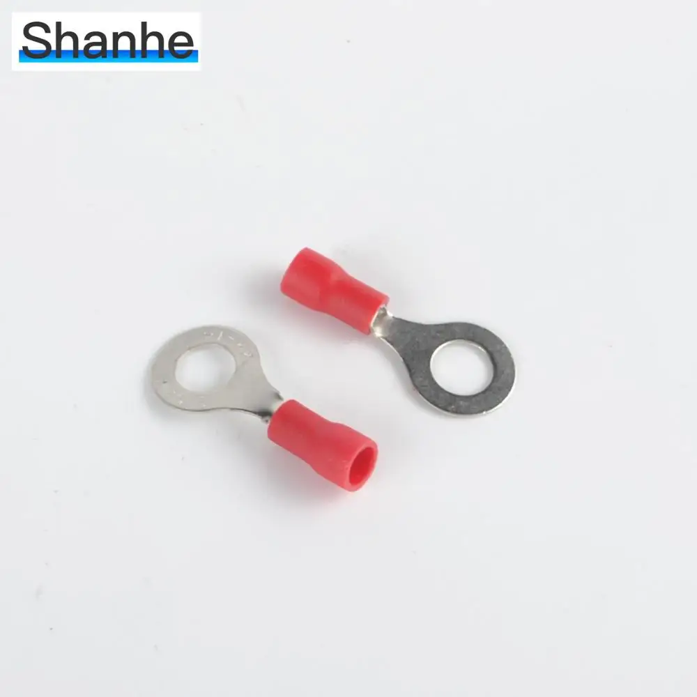 RV1.25 10 Красный 22 16 AWG 0 5 1 мм2 Изолированный Кольцевой клеммный соединитель