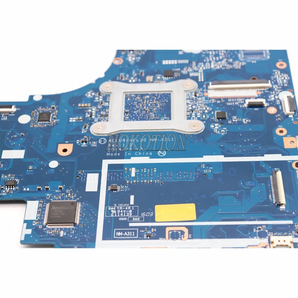NOKOTION ACLU9 ACLU0 NM A311 материнская плата для ноутбука lenovo Ideapad G50 30 основная SR1SG N2820