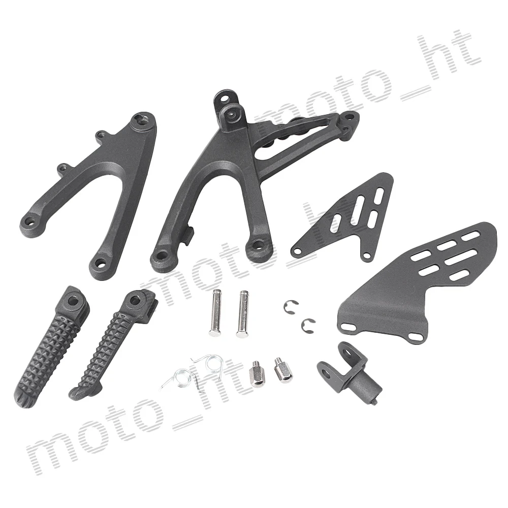 

Motorcycle Rider Front Foot Pegs Footrests Kit For Yamaha YZF R1 2007 2008