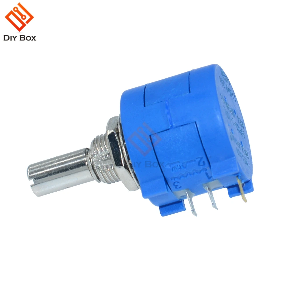 2 шт. прецизионный многооборотный потенциометр 3590S 103L 10K ohm 10 колец регулируемый