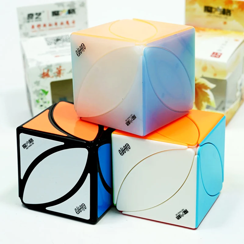 Новое поступление QiYi Mofangge головоломка Ivy Cube первого твист кубики из листьев линии