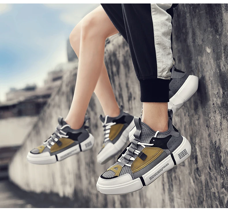 BIGFIRSE/Мужская модная обувь; уличные дышащие кроссовки унисекс; zapatos mujer; Лидер продаж; брендовая мужская повседневная обувь; мужская обувь на шнуровке
