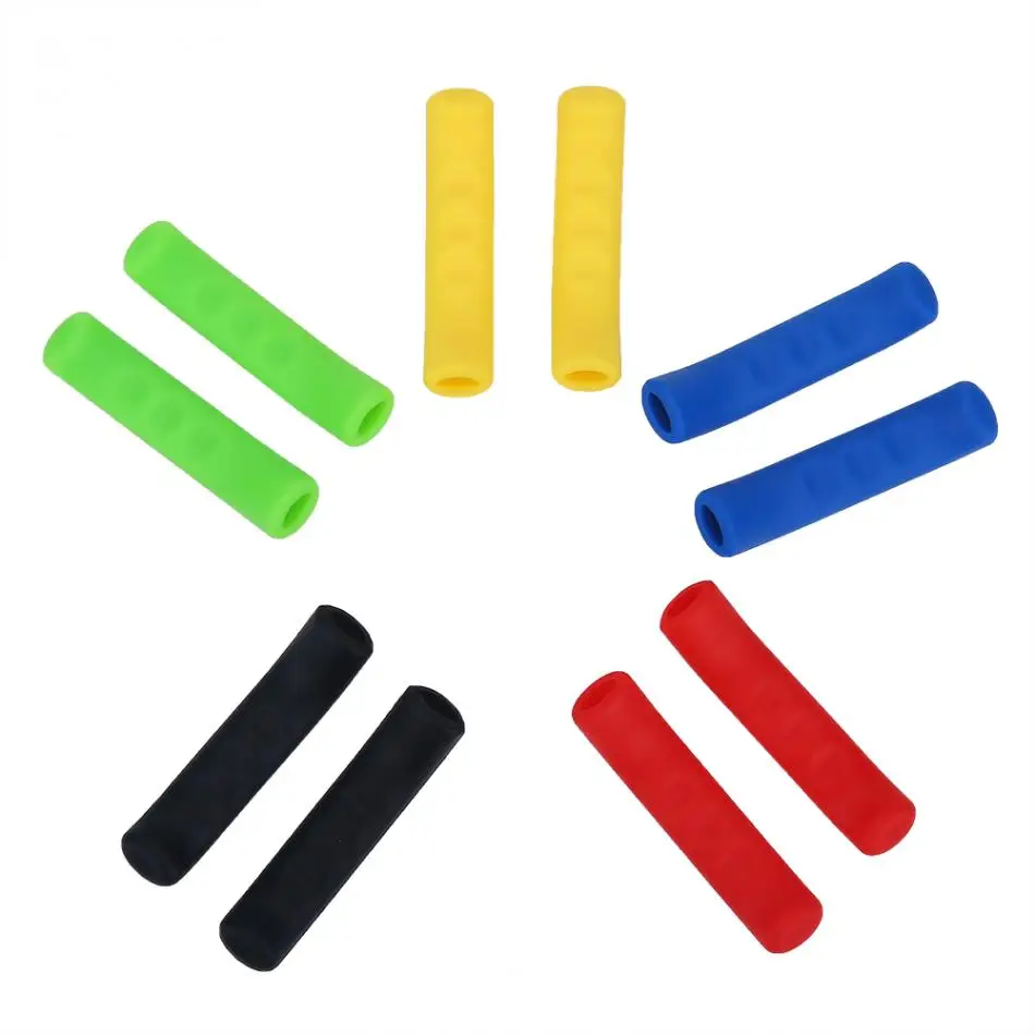 1 пара силиконовые нескользящие накладки на руль велосипеда|cycle handlebar grips|cycling