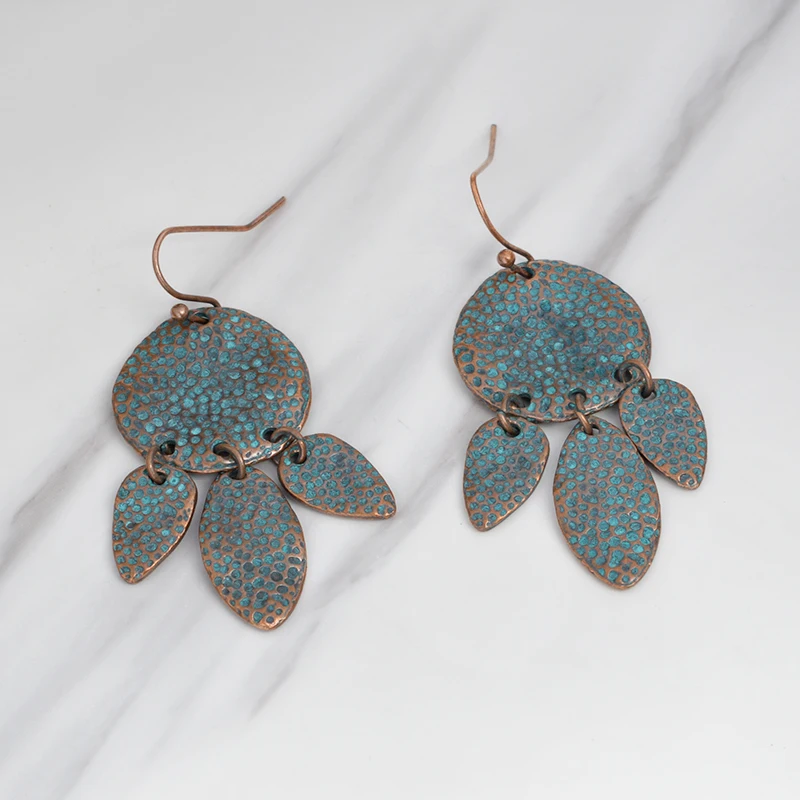 Geometric Earrings Creative Jellyfish Shape Cute Retro Indian national style Drop earrings for Women Jewelry | Украшения и