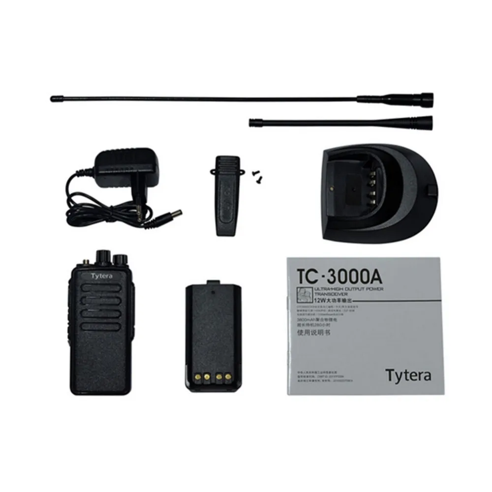 TYT walkie talkie TC 3000A 10W высокомощный Портативный радиоприемник бесплатная доставка|radio