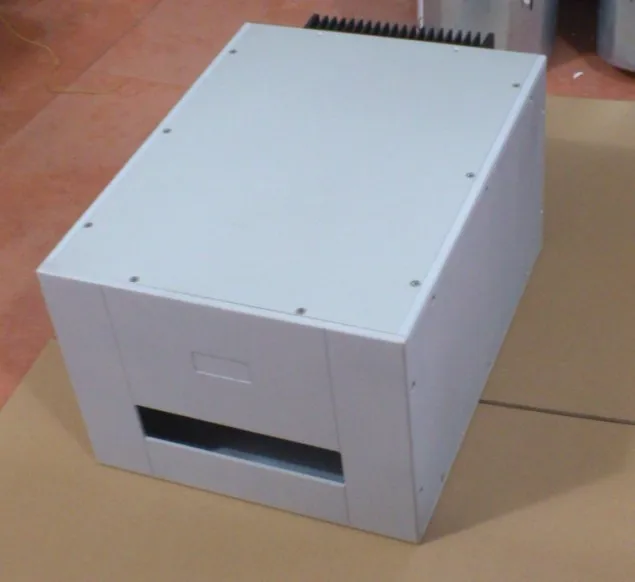 Рекламный большой алюминиевый корпус усилителя/чехол для заднего