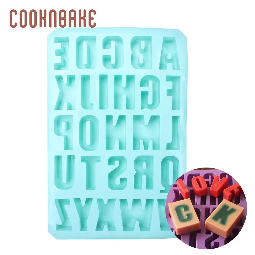 COOKNBAKE силиконовая форма для выпечки тортов, конфет, букв желе, форма для выпечки торта, форма для печенья, ледяной кубик, поднос, мыло ручной работы