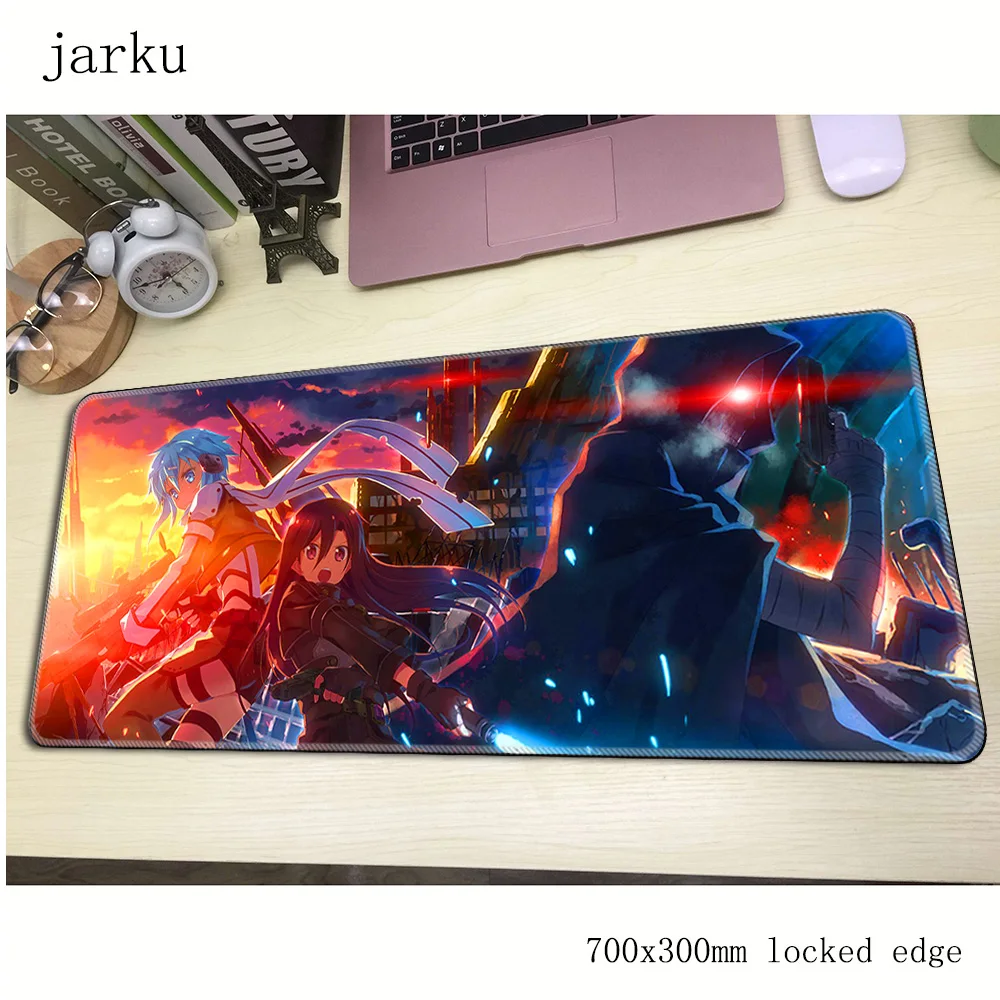 Игровой коврик для мыши Sword Art Online 700x300X3MM игровой NERvGear аксессуары ноутбука