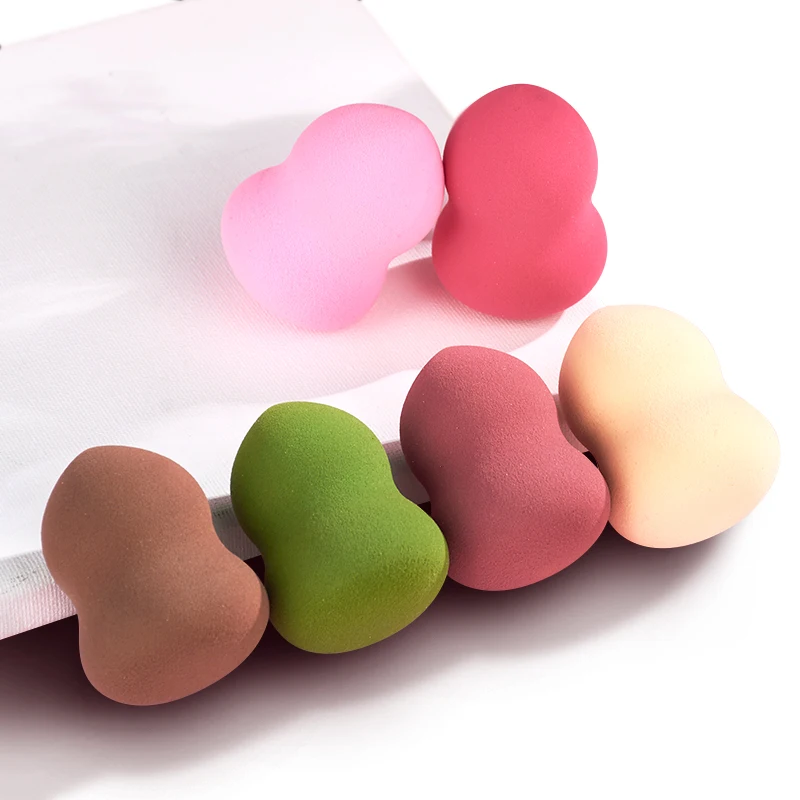 Высокое качество 1 шт. Косметическая пышная форма нелатексный разноцветный спонж