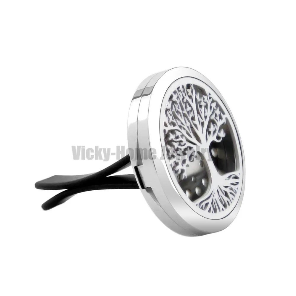 Новое дерево 30 мм 316L из нержавеющей стали эфирное масло автомобильный диффузор