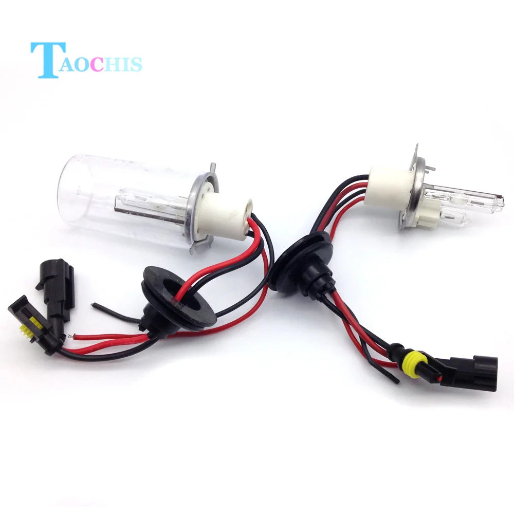 TAOCHIS 12V 75W H4 2 Hi/Lo ксеноновые лампы галогенные головного света 4300k 5000k 6000k 8000k