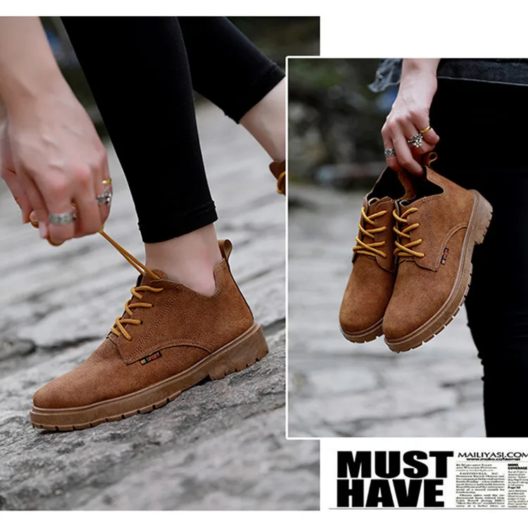Новинка Весна 2018 Удобная Повседневная Женская Классическая замшевая обувь на