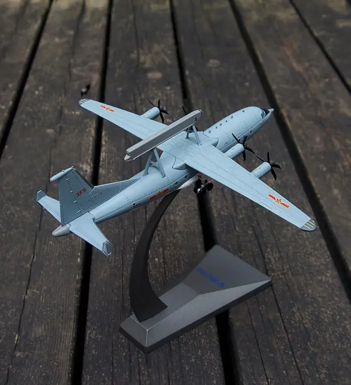 1/200 масштаб военная модель игрушки Китай KJ200 AWACS самолет литой металлический самолет модель игрушки для сбора, подарка, украшения