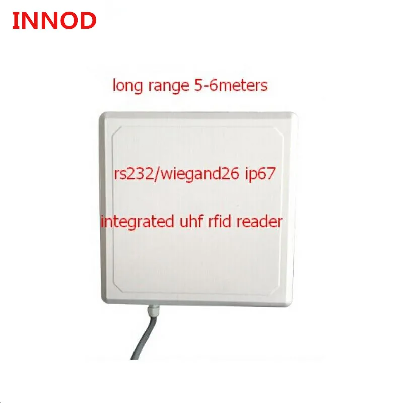 Считыватель карт UHF RFID с большим радиусом действия антенна 9 2 дБи считыватель Wiegand
