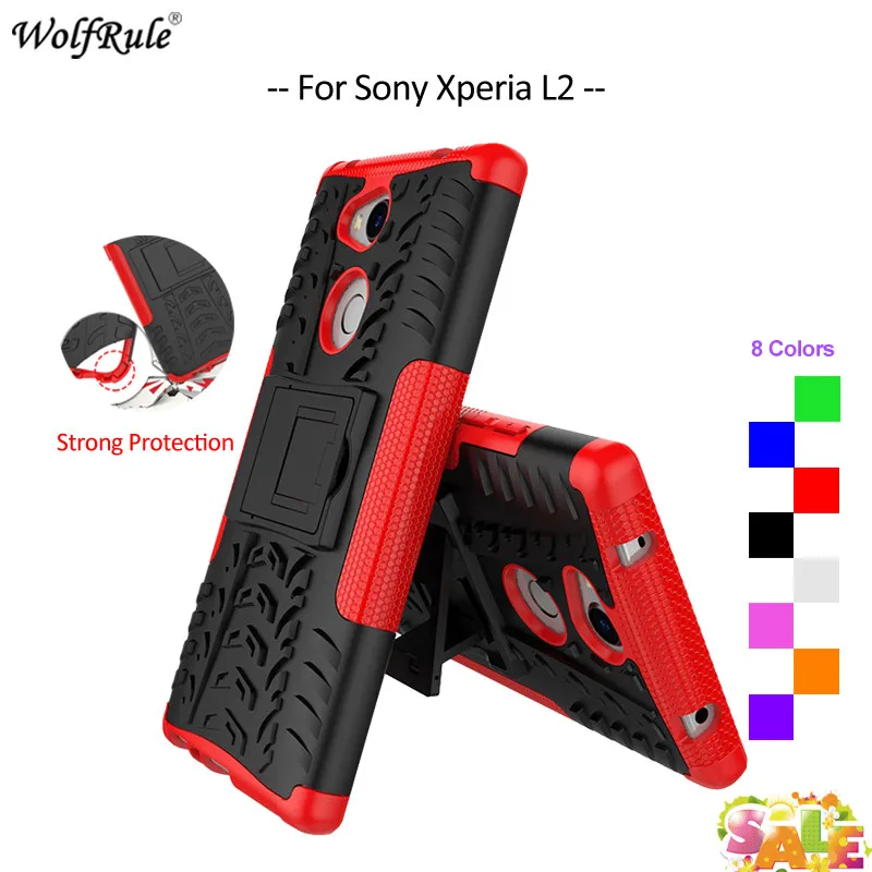 Чехол для Sony Xperia L2 чехол из ТПУ и поликарбоната защитный бампер телефона 5