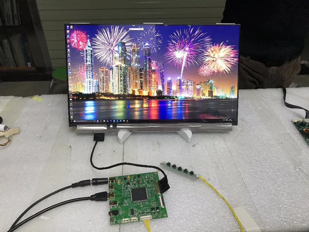 15,6 дюймов 3840*2160 4K NTSC UHD ips дисплей Prot 2 HDMI DP драйвер плата ЖК-модуль экран монитор ноутбук