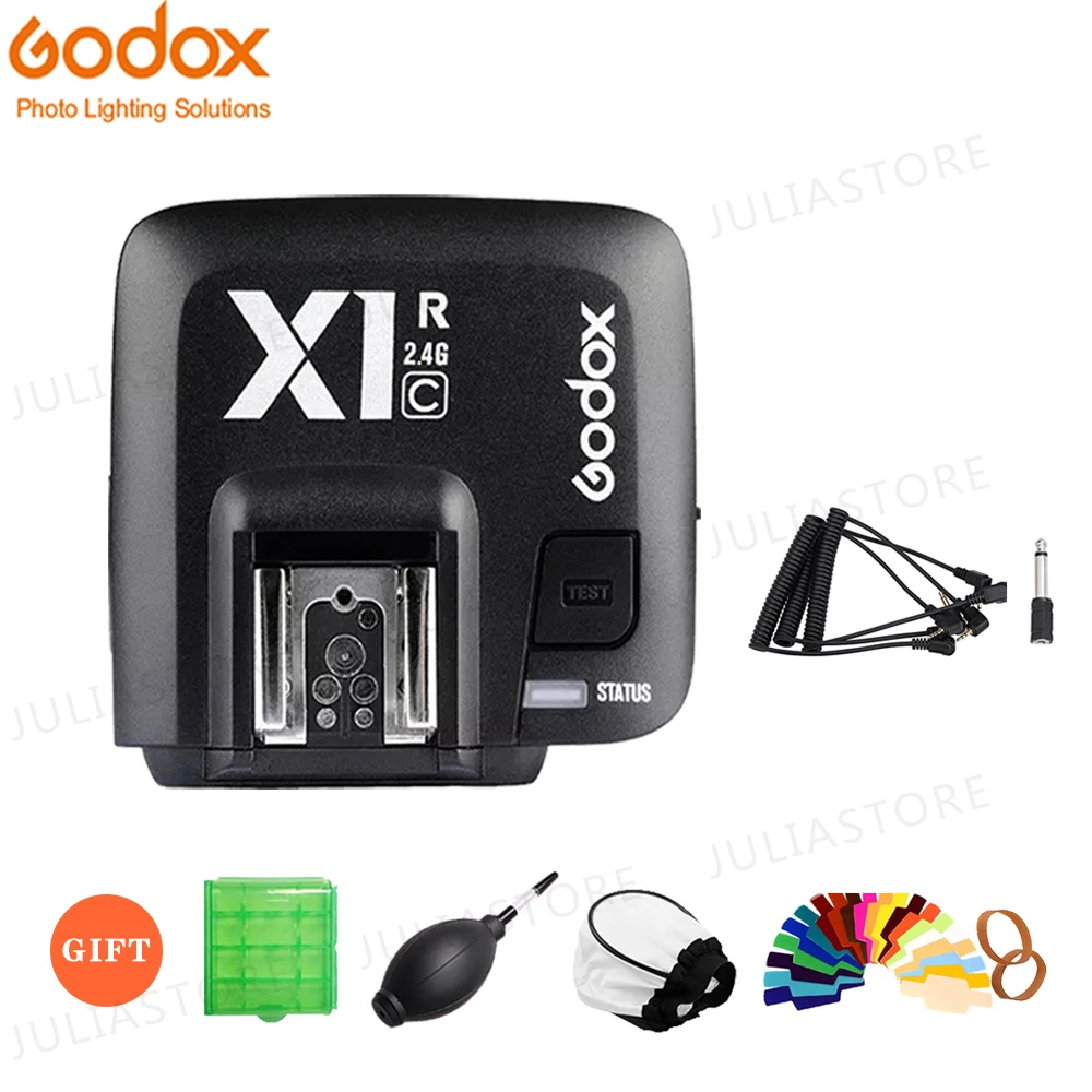 Godox X1C X1R C TTL 2 4G беспроводной приемник для камер Canon серии 1000D 600D 700D 650D 100D 550D 500D 450D 400D