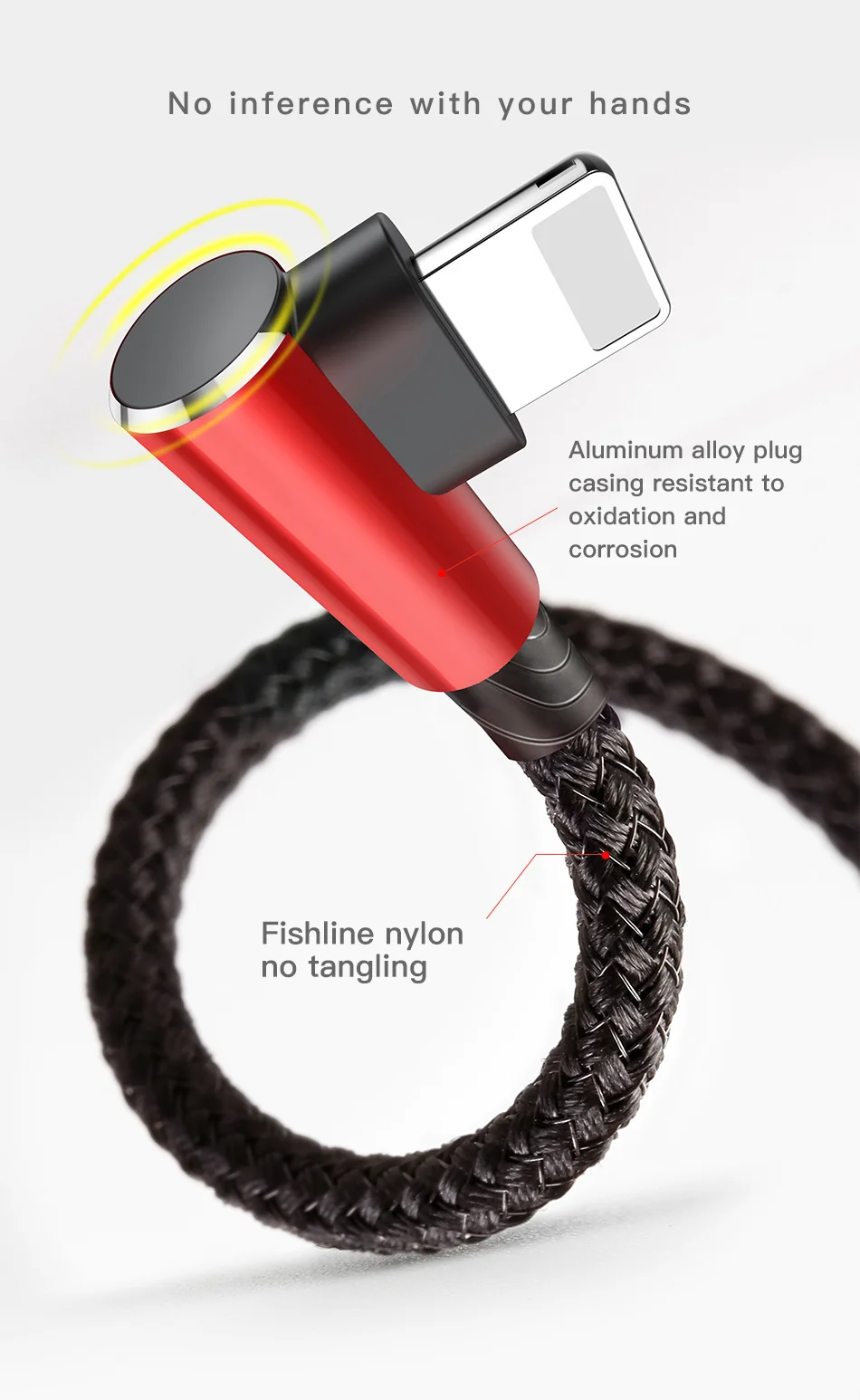 Usb-кабель Baseus 90 градусов для iPhone XS Max XR X 8 7 6 6 S, зарядный шнур 3 в 1, кабель Micro USB type-c, кабель USB type-C