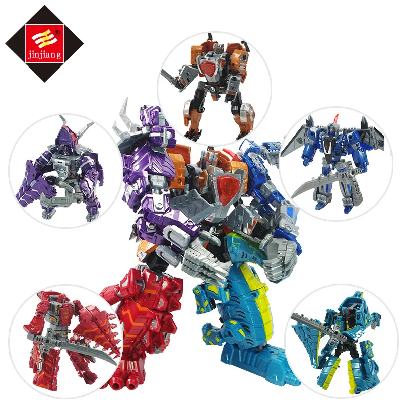 

Deformed Toy King Kong Robot Dinosaur Fighter Transformation Robot Toy Action Figures for child