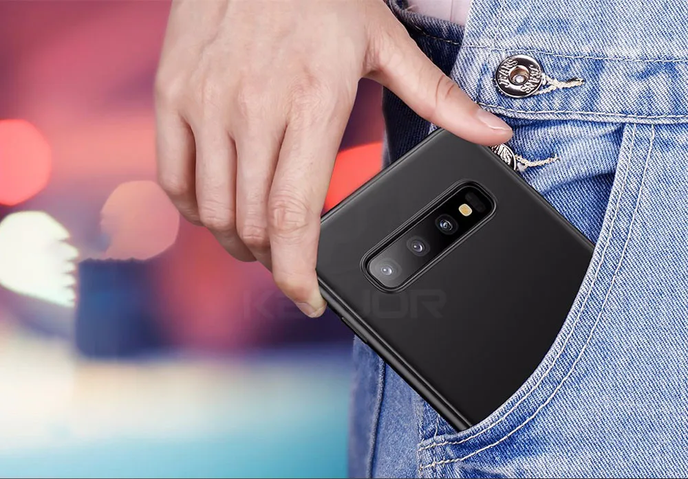 Keajor чехол для samsung Galaxy S10 чехол ультра тонкий мягкий матовый Силиконовый ТПУ бампер чехол для samsung Galaxy S10 Plus S10e чехол