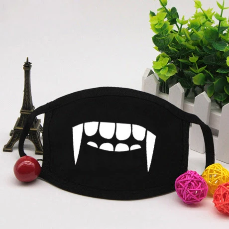 12 моделей светящаяся Пылезащитная маска для лица унисекс корейский стиль Kpop Велоспорт Анти-пыль хлопок лицевая Защитная крышка маски