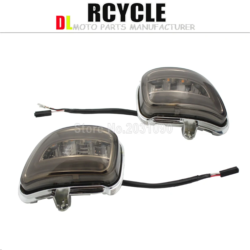 СВЕТОДИОДНЫЕ указатели поворота для мотоцикла Honda F6B 13-17 Goldwing GL1800 2001-2017 2002 2003 2004 2005