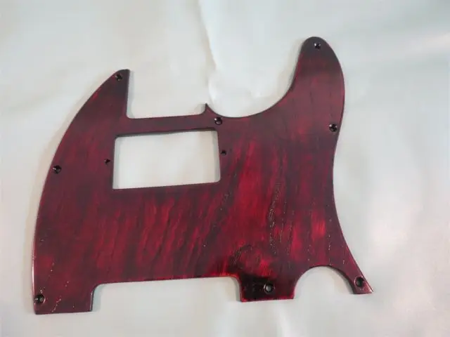 

New Hand-made ailanthus wood Telecaster Guitar Tele Pickguard #3701