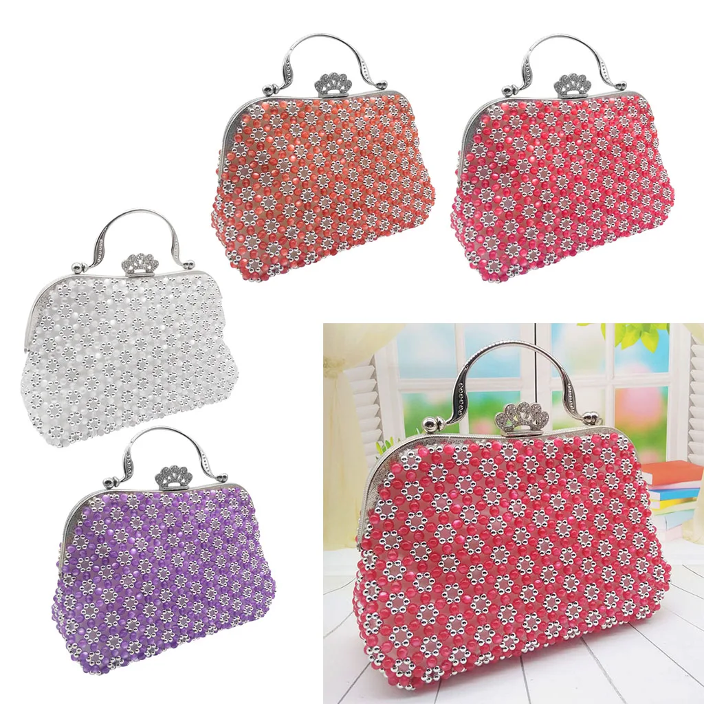 Набор сумок для рукоделия и с цветами бусинами из бисера принадлежности