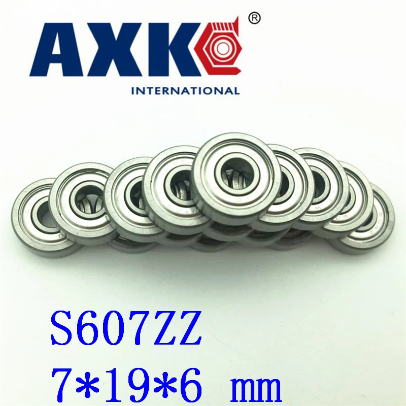 2019 Limited Hot Sale Rolamentos 10pcs/lot High Quality Abec-1 Z2v1 Sus440c Deep Groove Ball Bearings S607zz 7*19*6 Mm | Обустройство