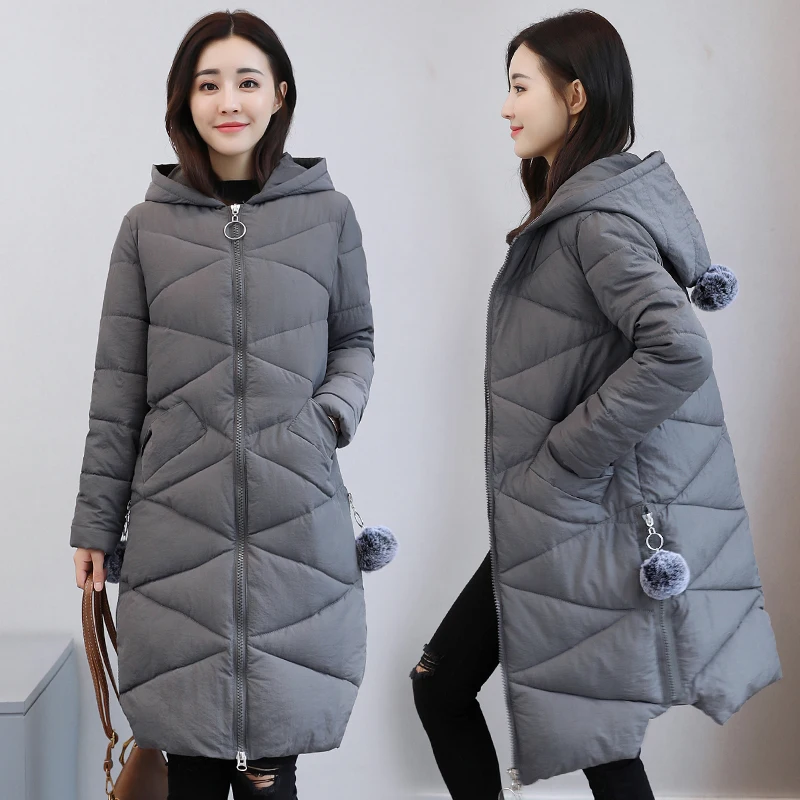 Зимняя куртка женская зимняя womenjacket womenabrigos mujer invierno коллекция 2018 года | Женская