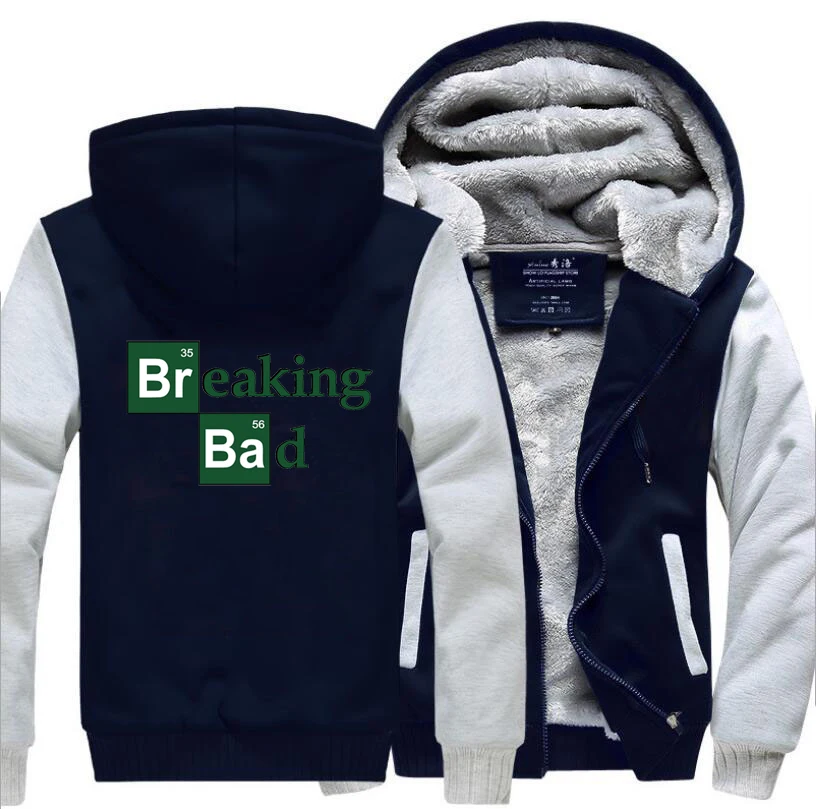 Хэмпсон LANQE Breaking Bad Heisenberg толстовки мужские зимние теплые флисовые повседневные мужские толстые толстовки Брендовые мужские куртки мужские s