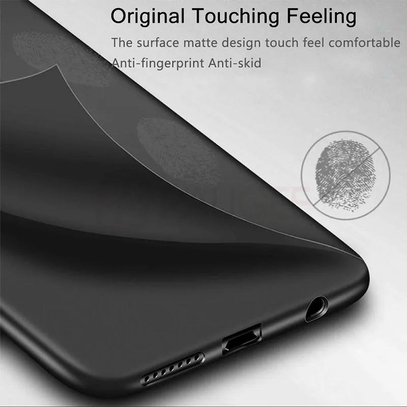 Для huawei Honor 7C Pro Чехол силиконовый мягкий чехол Матовый Бампер роскошный