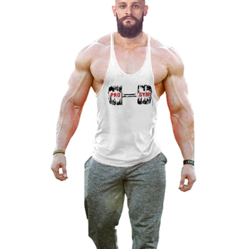 2018 New Body Builder Brand Vest Bodybuilding MMA Clothing and Fitness Men's Undershirts Tops T-Shirts sportswear | Мужская одежда