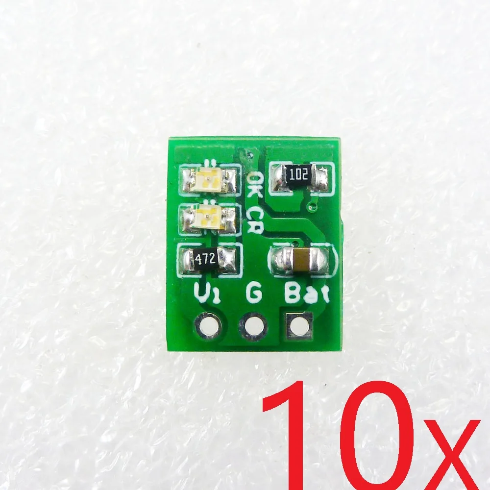 DD08CRMB * 10 шт. 1 а мини литиевая Стандартная плата для UNO MEGA DUE Breadboard PCB 18650 солнечная