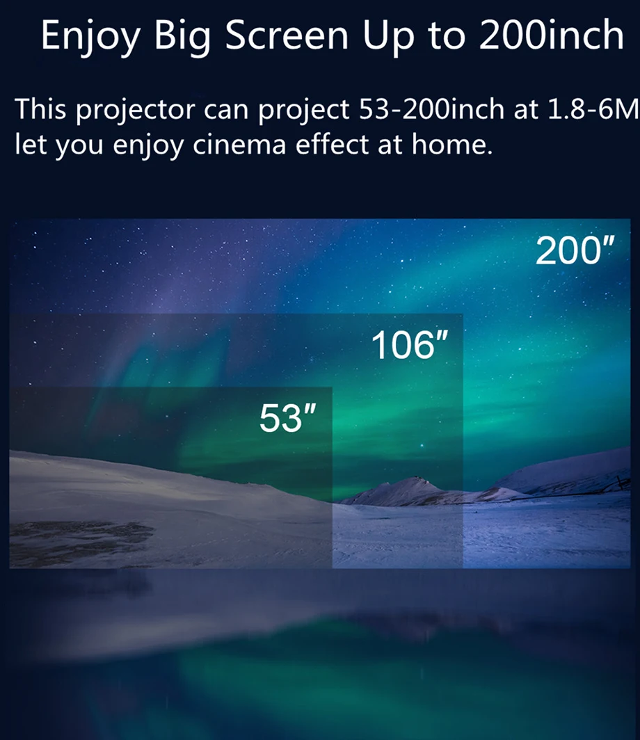Smartldea 1080P 4K Full HD проектор, Android 9,0 опционально, разрешение 1920x1080P 6500 люмен, светодиодный проектор для домашнего кинотеатра, 3D проектор