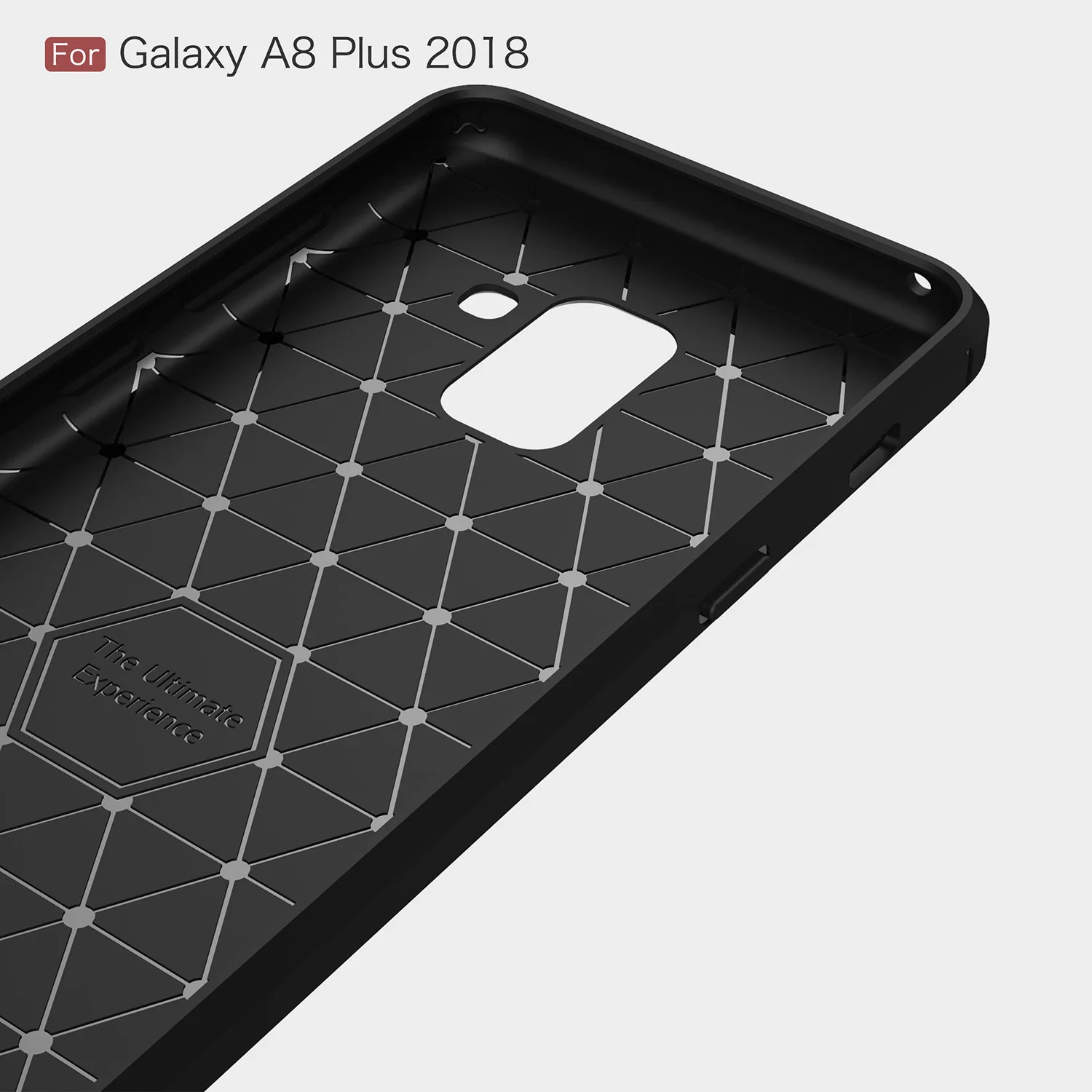 TPU чехол для samsung Galaxy A8 2018 SM-A530W sm-A530 SM-A530N углеродного волокна крышка 5 SM-A530F телефон
