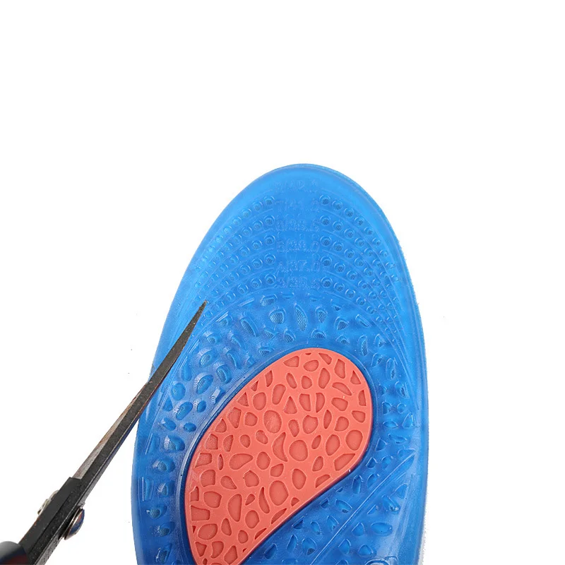FOOTOUR Silicone Gel Insoles Comfortable Shock Absorption Pads Foot Care for Plantar Fasciitis Heel Spur Running Sport | Обувь