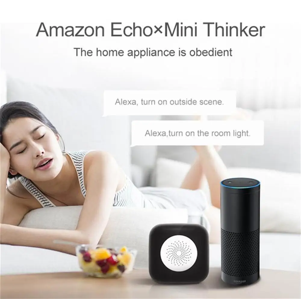 Geeklink Smart Home Automation Work with Google Alexa Domotica IR Remote Control Sound Light Alarm Sensor Door Bell | Электроника